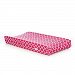 Glenna Jean Pippin Changing Pad Cover, Trifoil Pink