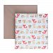 Tadpoles 2 Piece Microfiber Crib Fitted Sheets, Woodland Creatures