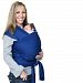 4-in-1 Baby Wrap Carrier | Soft Baby Carrier | Baby Sling Carrier | Postpartum Belt | Nursing Cover | Best Baby Shower Gift (Blue)