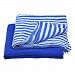 green sprouts Muslin Swaddle Blankets made from Organic Cotton, Royal Blue Set