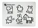 Amazing Baby Silicon Placemat, Animals