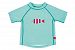 Lassig Splash and Fun Baby Short Sleeve Rashguard Swim Shirt girls UV-protection 50+, aqua, M/12 Months