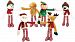 Keel Toys 12cm Christmas Hanging Characters Assorted by Keel Toys