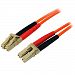 StarTech. com 10m Fiber Optic Cable - Multimode Duplex 50/125 - LSZH - LC/LC - OM2 - LC to LC Fiber Patch Cable