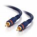 C2G 12ft Velocity S PDIF Digital Audio Coax Cable RCA Male RCA Male 12ft Blue H3C00PO1N-1610