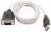 Usb to Serial (9-Pin) Db-9 Rs-232 Adapter Cable 6ft W/ Thumbscrews