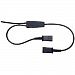 Plantronics Headset Y Cable - 1 Pack - 1 x Quick Disconnect - 2 x Quick Disconnect