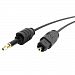 StarTech Com THINTOSMIN10 10 Feet Toslink To Miniplug Digital Audio Cable H3C0E1LT9-1210