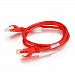 25ft CAT 6 550Mhz SNAGLESS CROSSOVER CABLE RED H3C00PO5R-2910
