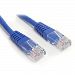StarTech Com 2 Ft Blue Molded Cat5e UTP Patch Cable Category 5e 2 Ft 1 X RJ 45 Male 1 X RJ 45 Male Blue H3C00MT8Q-1210