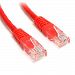 StarTech Com Red Molded RJ45 UTP Cat 5e Patch Cable 3 Feet M45PATCH3RD HEC0NKS0S-2410