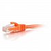 50ft Cat6 Snagless Utp Unshielded Network Patch Cable - Orange