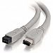C2G 3m IEEE 1394b FireWire 800 9 Pin To 6 Pin Cable 9 8ft Male FireWire Male FireWire 9 84ft Gray H3C066OIT-1610