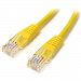 StarTech Com 6 Ft Yellow Molded Cat5e UTP Patch Cable Category 5e 6 Ft 1 X RJ 45 Male 1 X RJ 45 Male Yellow H3C00NJ2K-1610