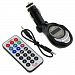 iMOBILE MP3 BLK Car MP3 Player/FM Transmitter SD/USB Remote (Black)