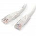StarTech Com 3 Ft White Molded Cat5e UTP Patch Cable Category 5e 3 Ft 1 X RJ 45 Male 1 X RJ 45 Male White H3C00MT8V-1610