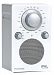 Tivoli Audio IPAL Portable Audio Laboratory AM FM Radio Silver White HEC0NPRA6-0508