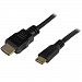 StarTech Com HDMIACMM6 6 Feet High Speed HDMI Cable With Ethernet HDMI To HDMI Mini M M HEC0G14EI-1210