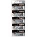 Energizer 379 Button Cell Silver Oxide Sr521sw Watch Battery (1 Pack of 5 Batteries)