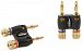 Monster Home Theater Dual Banana Speaker Cable Adapters MKII - 2 pr