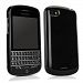 BlackBerry Q10 Case, BoxWave® [Tuxedo SuitUp Case] Glossy Black TPU Gel Skin Case for BlackBerry Q10
