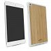 BoxWave True Bamboo Minimus IPad Mini Case Genuine Bamboo Wood Backing Shell Case Cover With Durable Plastic Edges With Smooth Matte Finish Winter White H3C0DHOAZ-2411