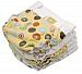 Kushies- Classic Fitted Diapers 5 Pack - Toddler - Neutral