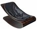 coco stylewood baby lounger - Cappuccino - Midnight Black