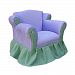 Keet Princess Kid's Chair, Lavender / Green