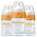DEX Products MilkBank BPA Free Vented Feeding Bottles, 5-Ounce, Pack of 3