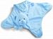 Gund Baby 24" My First Teddy Comfy Cozy Plush Blue Bear & Blanket