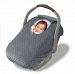 Jolly Jumper - Sneak-A-Peek Infant Carseat Cover - Charcoal