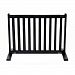 Dynamic Accents All Wood Freestanding Pet Gate Small - Black