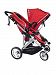 StrollAir My Duo Twin/Double Stroller, Red