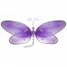 The Butterfly Grove Taylor Dragonfly Decoration 3D Hanging Mesh Organza Nylon Decor, Purple Wisteria, Medium, 10x 6