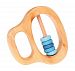 Grimm's Rattle W/Small Rings, Blue