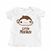 Little Monkey Infant Short Sleeve ORGANIC T-Shirt (18 Month, White)