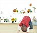Cute Cars Trucks Wall Sticker Decal for Baby Nursery Kids Room
