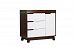 Babyletto Hudson 3-Drawer Changer Dresser with Removable Changing Tray, Espresso / White