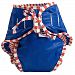 Kushies Baby Unisex Swim Diaper - Medium, Blue Solid, Medium,