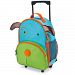 Skip Hop Zoo Little Kid & Toddler Rolling Luggage, Darby Dog