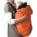 7AM Enfant Pookie Poncho Light Baby Bunting Bag, Orange Peel
