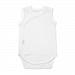 Cambrass Sleeveless Tricot Bodysuit (White, 1 - 3 Months)