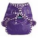 Kushies Baby Unisex Swim Diaper - Large, Purple Solid, Large,