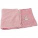 Baby Bunny Design Super Soft Fluffy Feel Pram Blanket -Unisex/Boy/Girl Options (30 Inches x 40 Inches (approx)) (Pink)