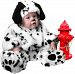 Plush Infant Baby Dalmatian Dog Puppy Costume, 6-18 Months