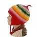 Beautiful cotton knit hats in red rainbow, great gifts for kids (Size L (8 mo - 6 yrs))