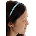 Elegant thin headbands in small stars or small dots, best gifts for kids (blue dots)