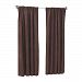 Sweet Dreams Suede Window Panel Brown (63 inches)