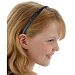 very comfortable sparkles ribbon headbands, best gifts for kids (silver)